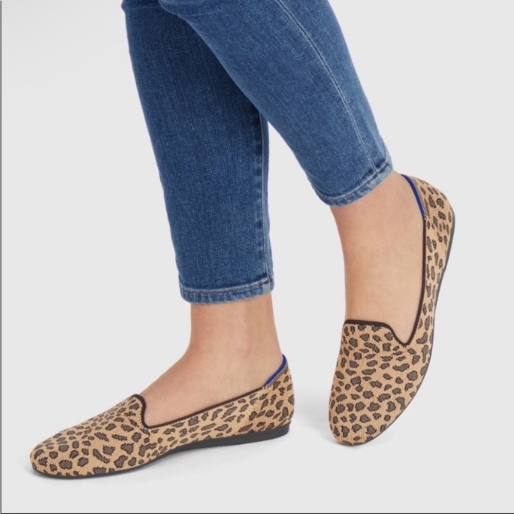 Rothy’s cheetah flats